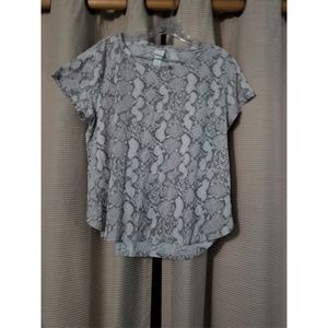 Snakeskin Print Shirt